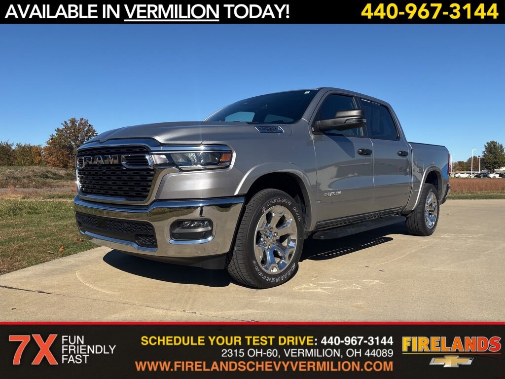 Used 2025 Ram 1500 Big Horn Crew Cab 4x4 57 Box Truck