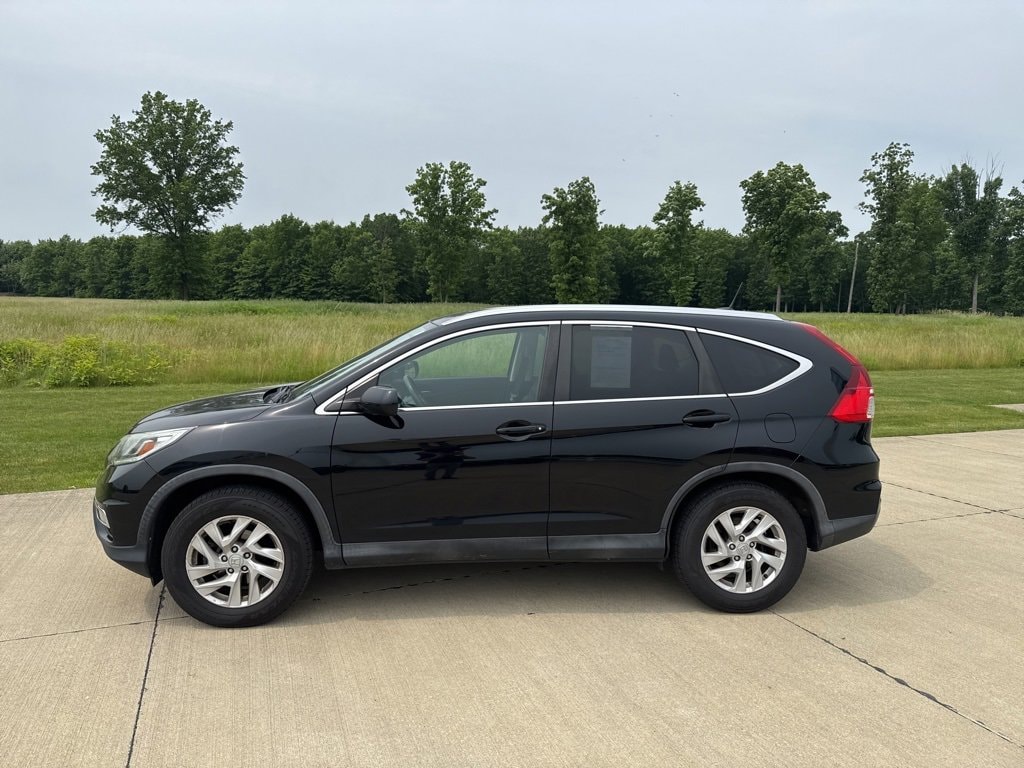 Used 2016 Honda CR-V EX-L with VIN 2HKRM4H74GH619444 for sale in Vermilion, OH