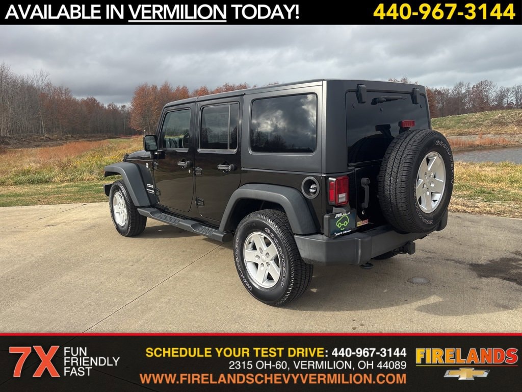 Used 2018 Jeep Wrangler JK Unlimited Sport S 4x4 SUV