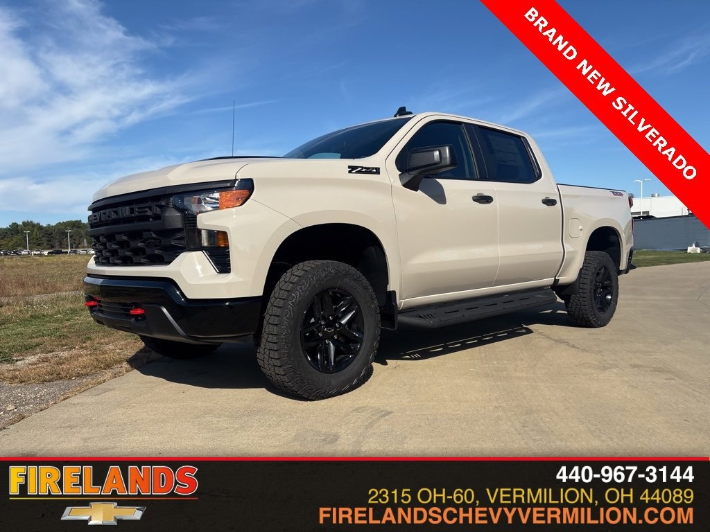 New 2026 Chevrolet Silverado 1500 Custom Trail Boss Truck