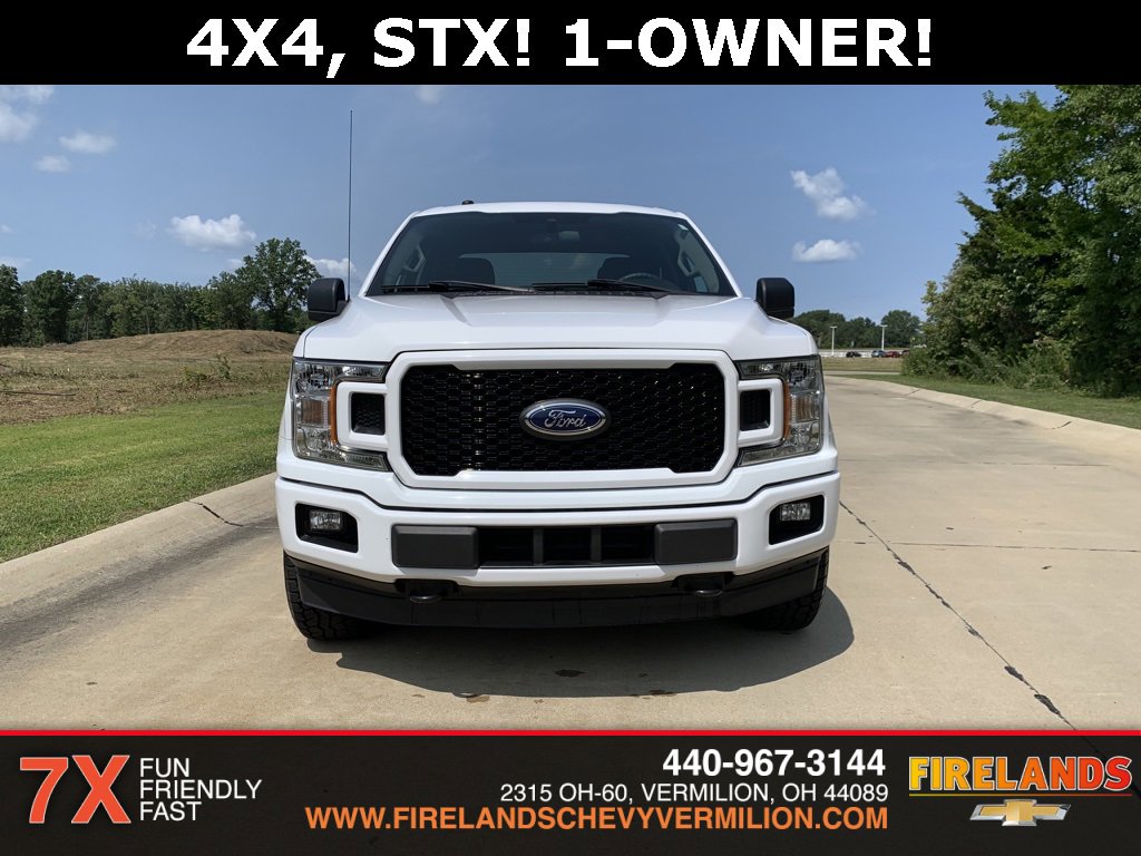 Used 2019 Ford F-150 XL with VIN 1FTEW1EP1KFC42845 for sale in Vermilion, OH