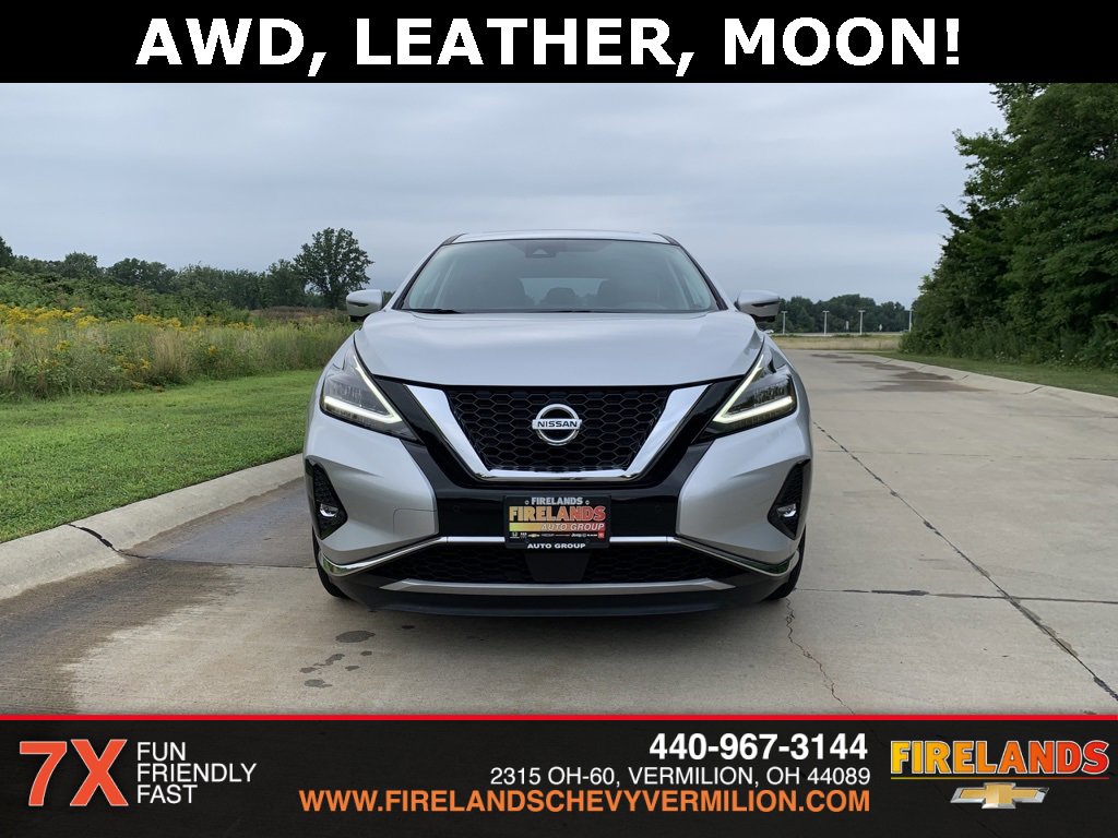 Used 2021 Nissan Murano SL with VIN 5N1AZ2CS0MC127088 for sale in Vermilion, OH