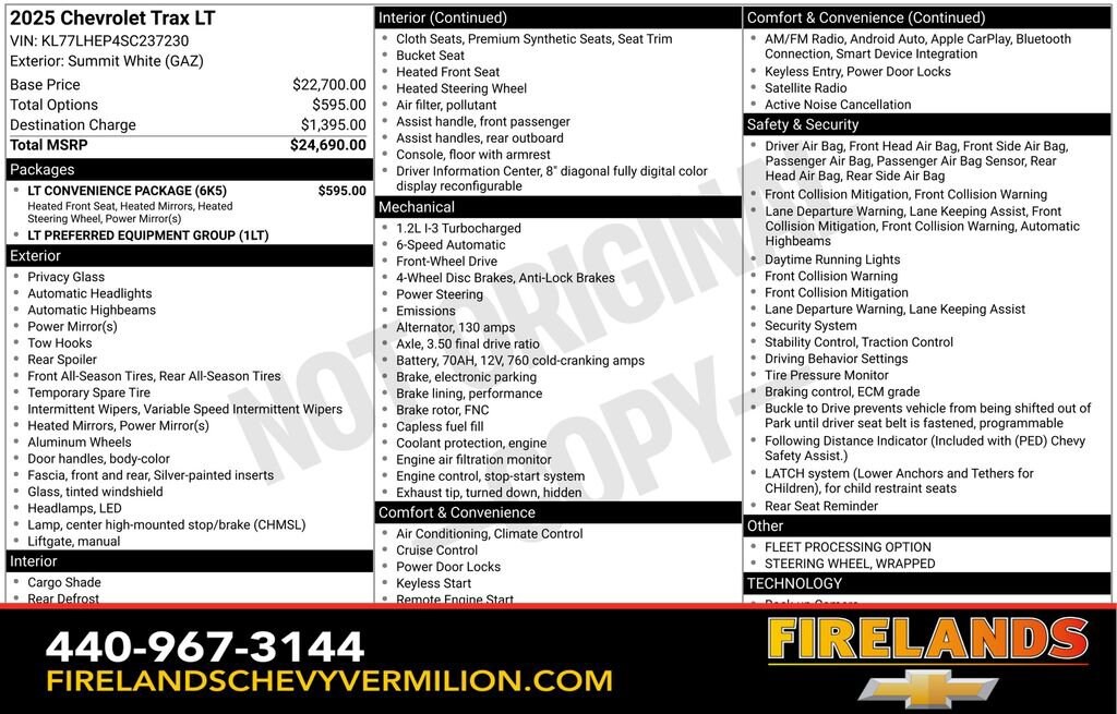 Used 2025 Chevrolet Trax LT SUV