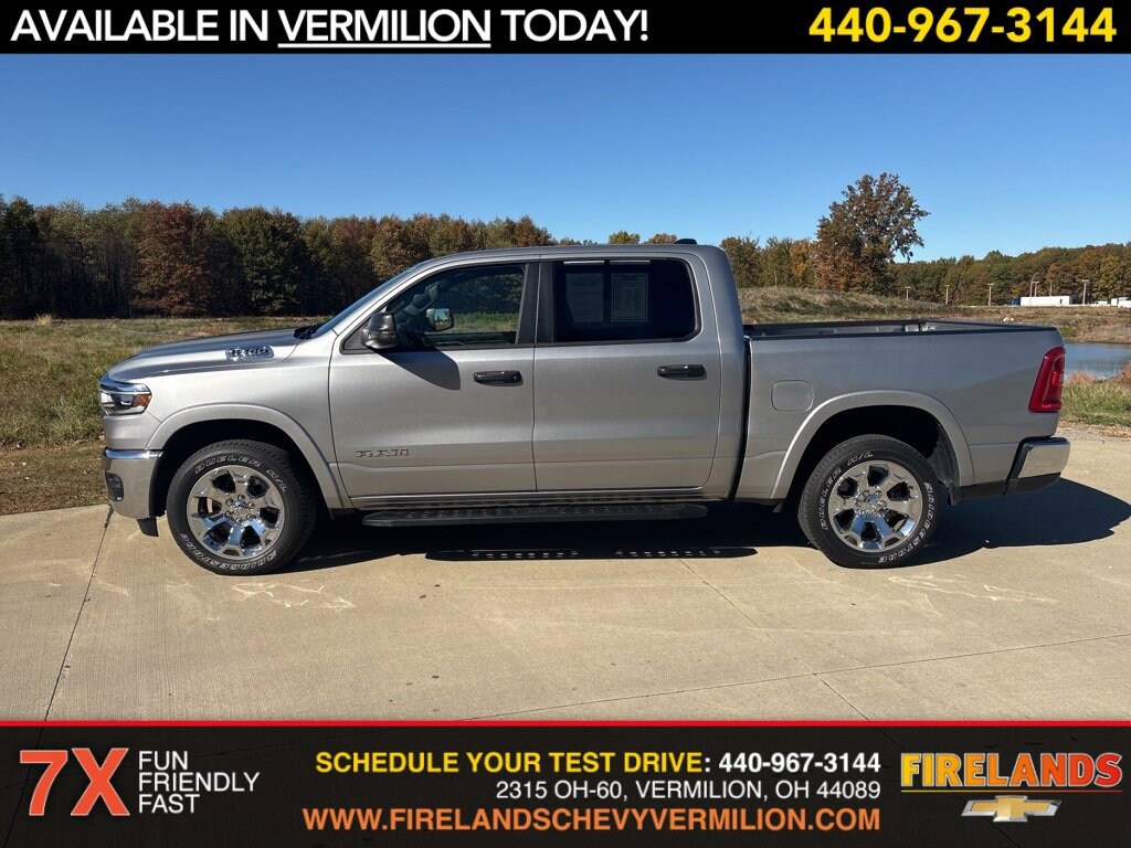 Used 2025 Ram 1500 Big Horn Crew Cab 4x4 57 Box Truck