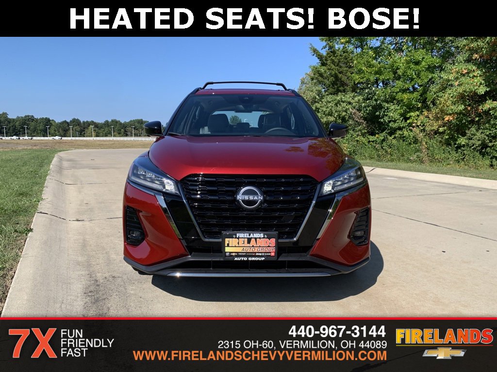 Used 2023 Nissan Kicks SR with VIN 3N1CP5DV3PL513464 for sale in Vermilion, OH