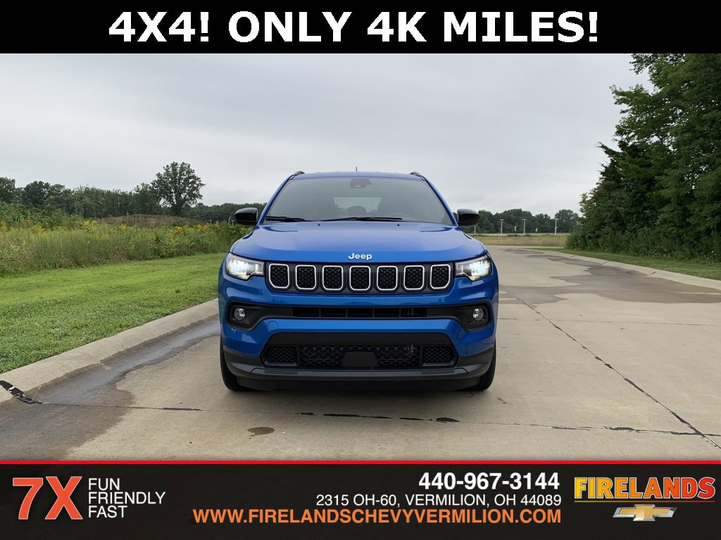 Used 2023 Jeep Compass Latitude with VIN 3C4NJDBN7PT559612 for sale in Vermilion, OH