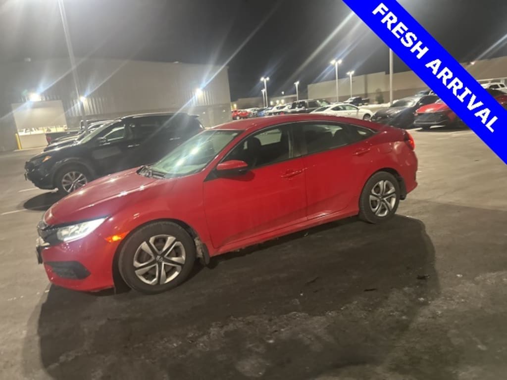 Used 2016 Honda Civic LX Sedan