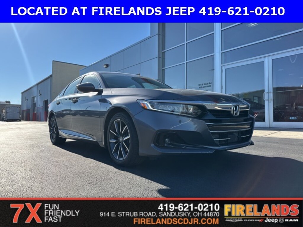 Used 2021 Honda Accord EX-L 1.5T Sedan