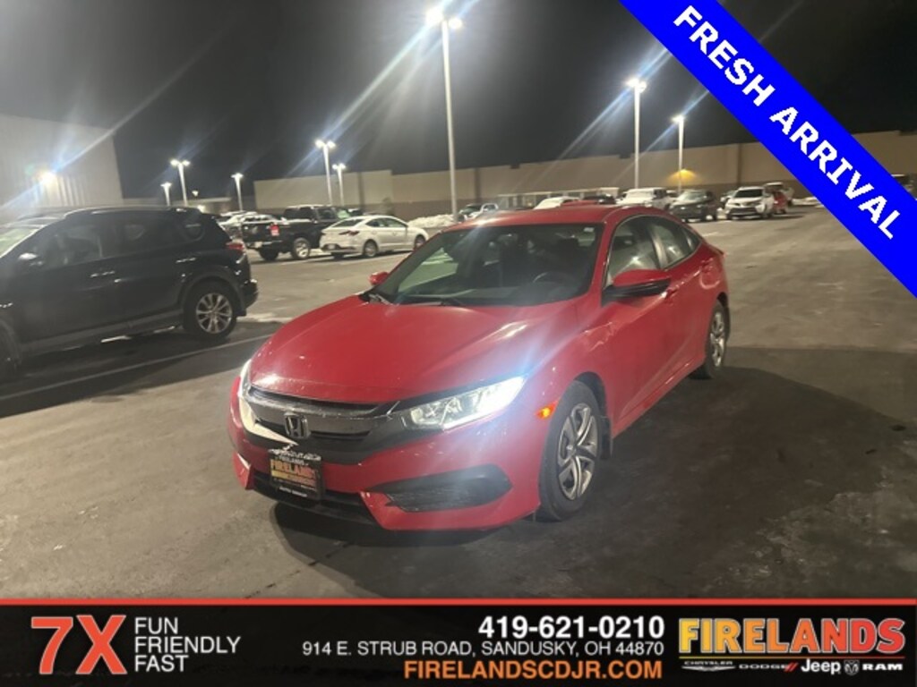 Used 2016 Honda Civic LX Sedan