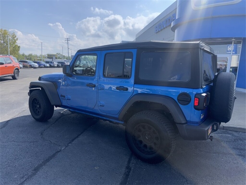 Used 2021 Jeep Wrangler Unlimited Sport SUV
