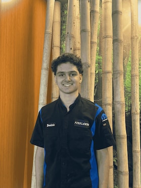 Staff member Dominic Tooman from ddd4f97a7fcb