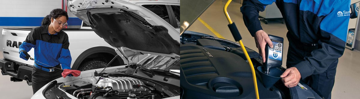 Chrysler Dodge Jeep Ram Full Synthetic Oil Change Service