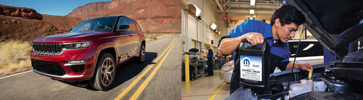 Chrysler Dodge Jeep Ram Coolant Fluid Exchange Service