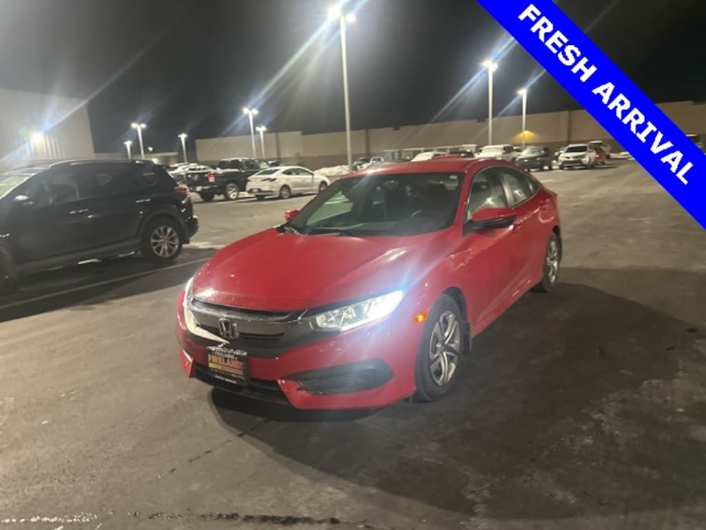Used 2016 Honda Civic LX Sedan