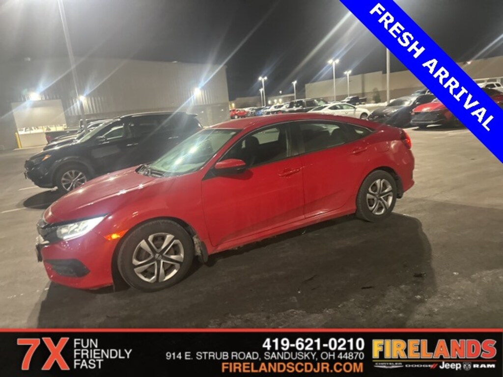 Used 2016 Honda Civic LX Sedan