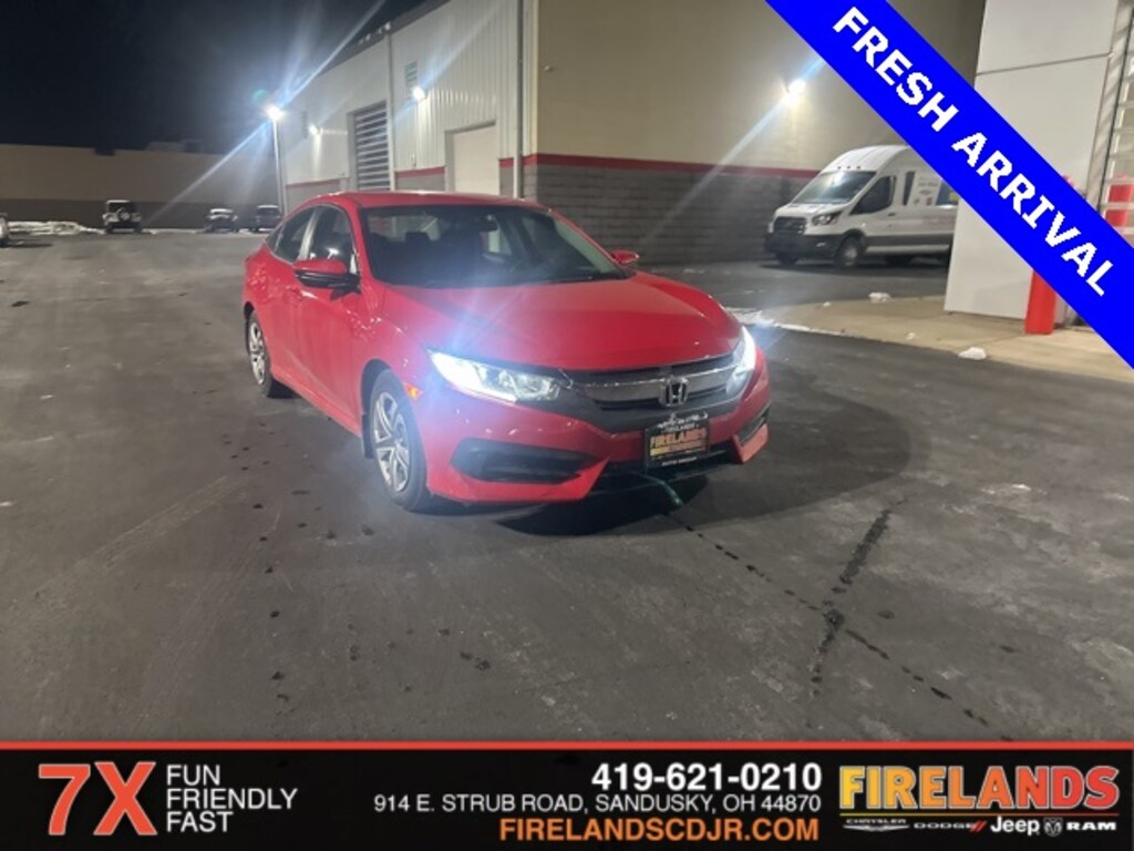 Used 2016 Honda Civic LX Sedan