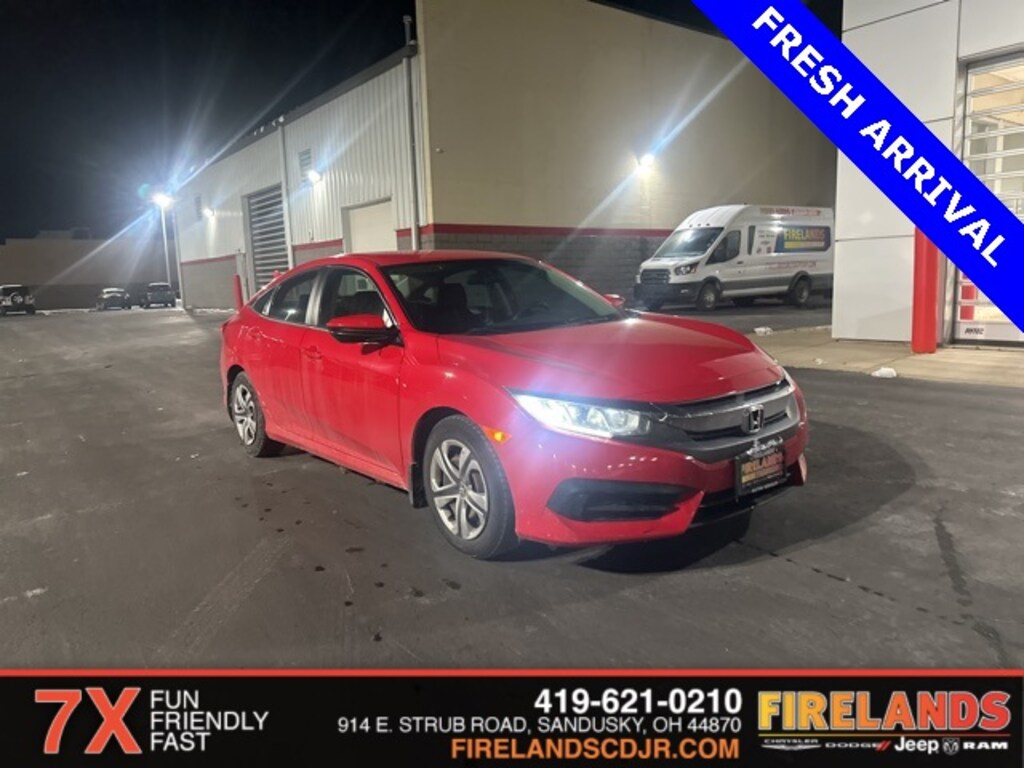 Used 2016 Honda Civic LX Sedan