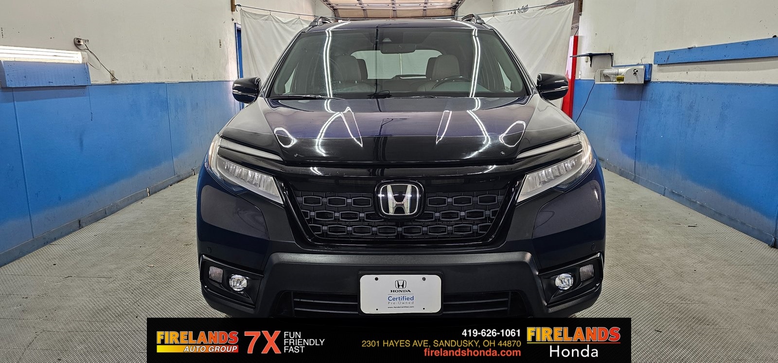 Used 2019 Honda Passport Elite with VIN 5FNYF8H0XKB000693 for sale in Sandusky, OH