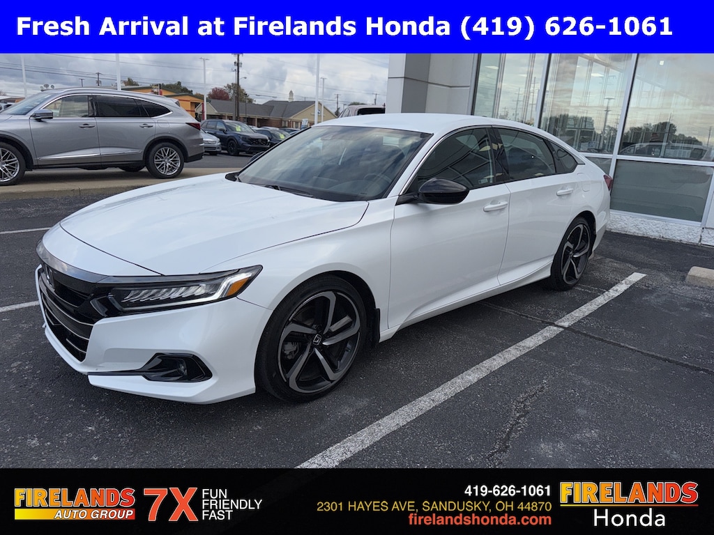 Certified 2022 Honda Accord Sport 1.5T Sedan