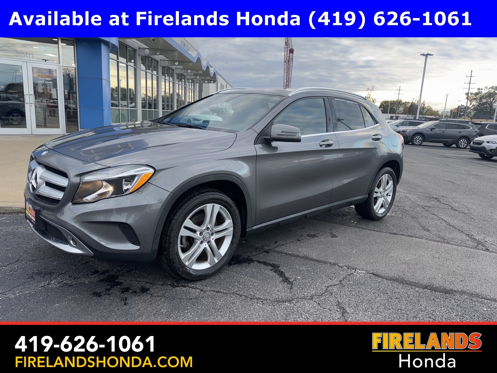 Used 2016 Mercedes-Benz GLA-Class GLA250 with VIN WDCTG4GB8GJ241441 for sale in Sandusky, OH