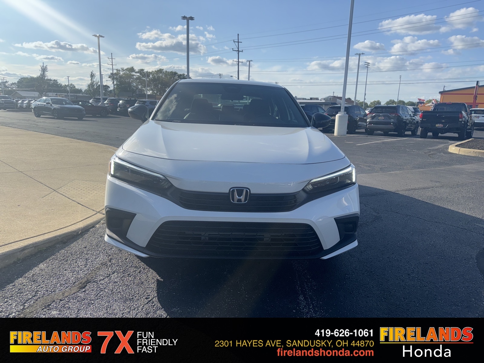 Certified 2022 Honda Civic Sport with VIN 2HGFE2F51NH544246 for sale in Vermilion, OH