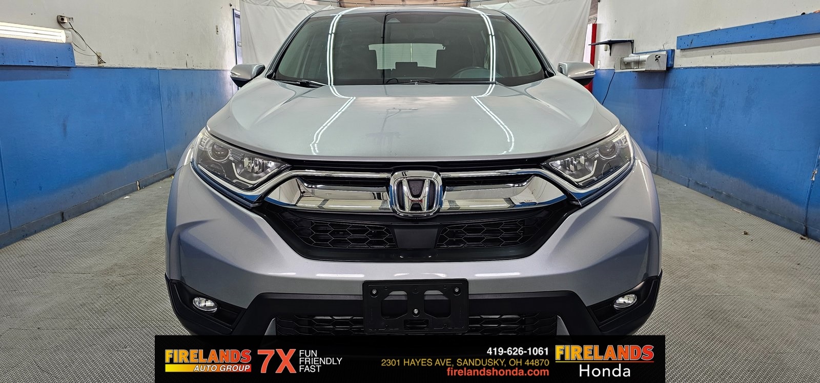 Certified 2018 Honda CR-V EX-L with VIN 7FARW2H89JE025871 for sale in Sandusky, OH