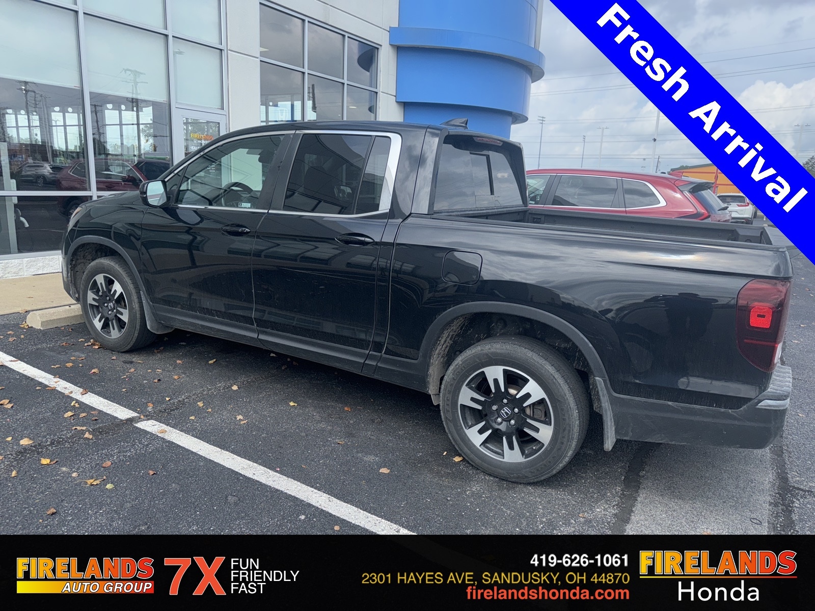 Certified 2020 Honda Ridgeline RTL with VIN 5FPYK3F51LB031515 for sale in Sandusky, OH