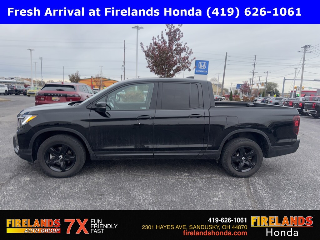 Certified 2023 Honda Ridgeline Black Edition Truck Crew Cab