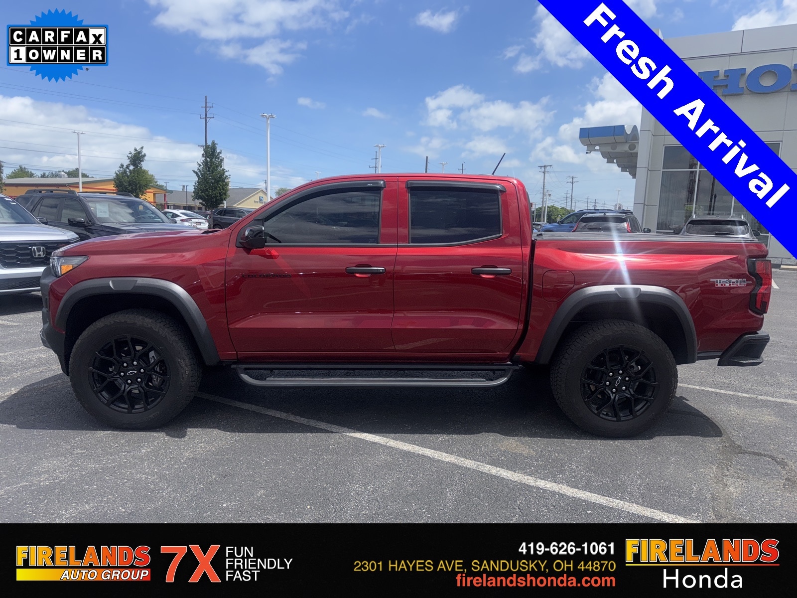 Used 2024 Chevrolet Colorado Trail Boss with VIN 1GCPTEEKXR1141369 for sale in Sandusky, OH