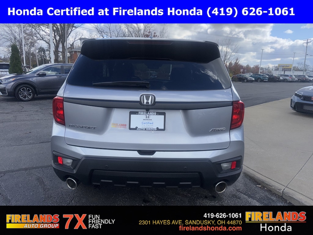 Certified 2022 Honda Passport EX-L AWD SUV