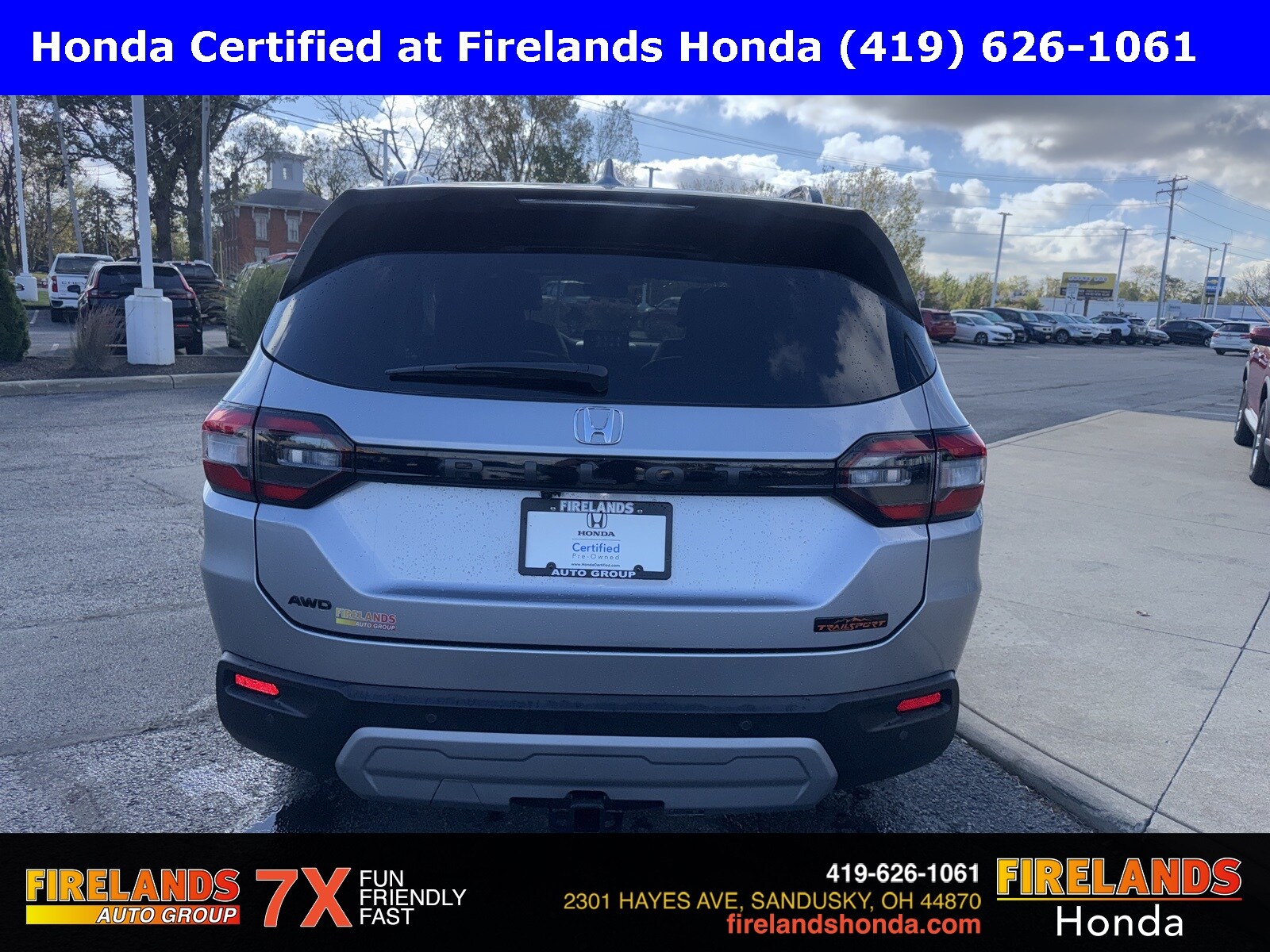 2025 Honda Pilot TrailSport photo 4