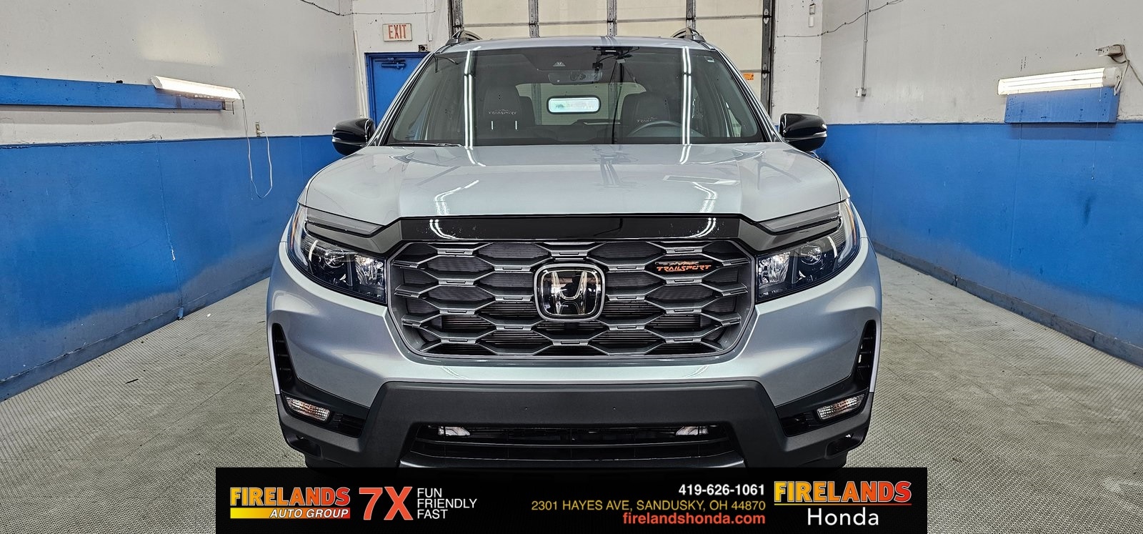 Certified 2022 Honda Passport TrailSport with VIN 5FNYF8H61NB024051 for sale in Sandusky, OH