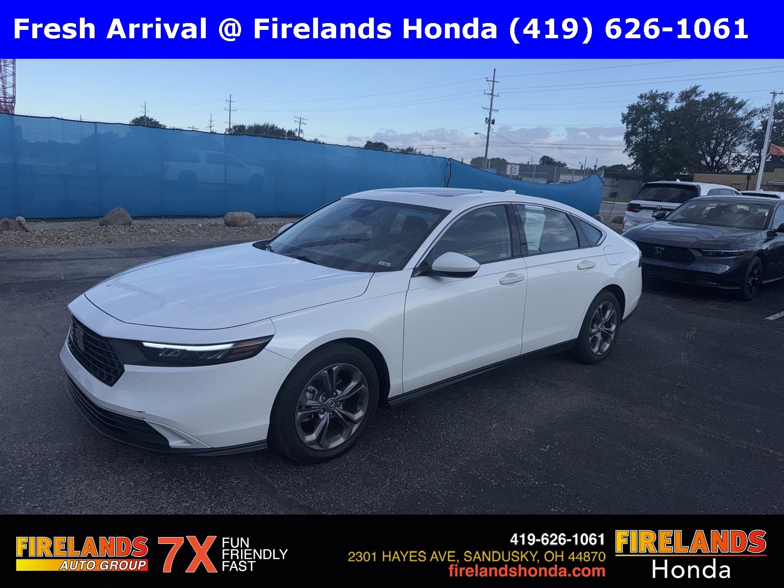 Certified 2024 Honda Accord EX with VIN 1HGCY1F38RA032409 for sale in Northfield, Minnesota