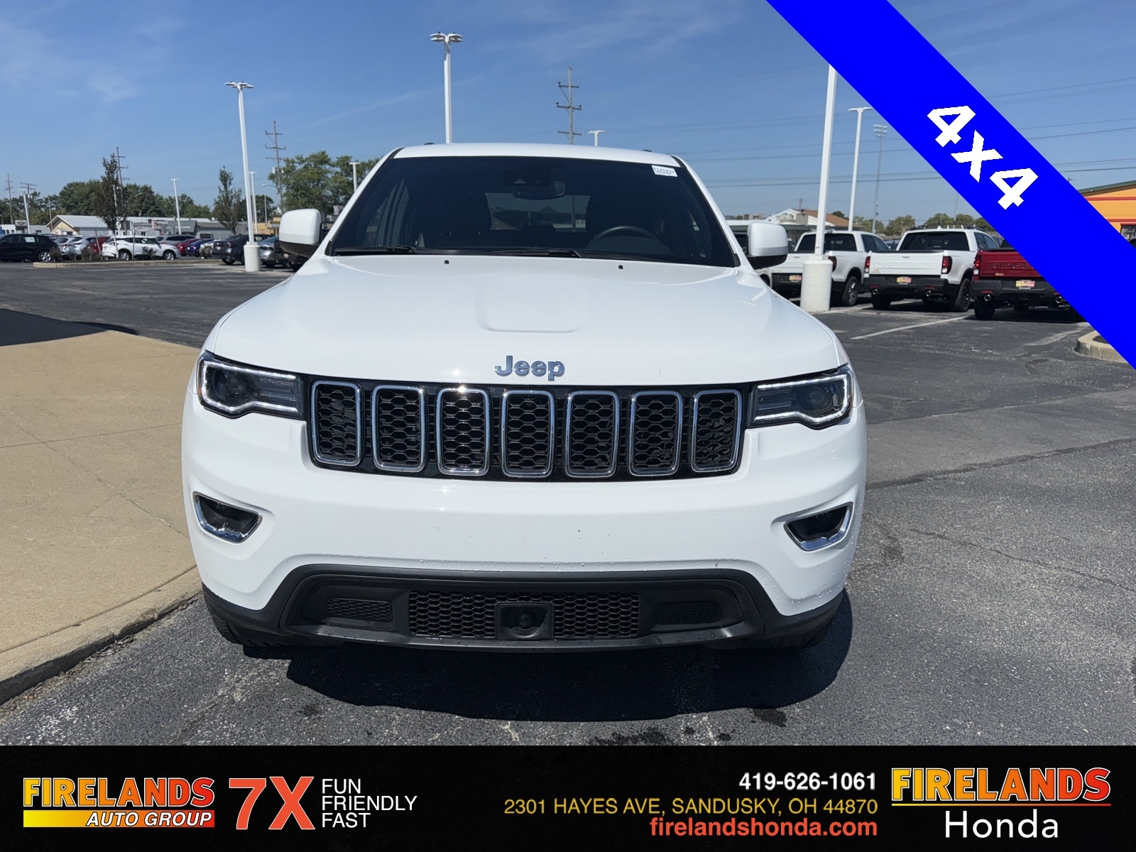 Used 2022 Jeep Grand Cherokee WK Laredo X with VIN 1C4RJFAG4NC121431 for sale in Sandusky, OH