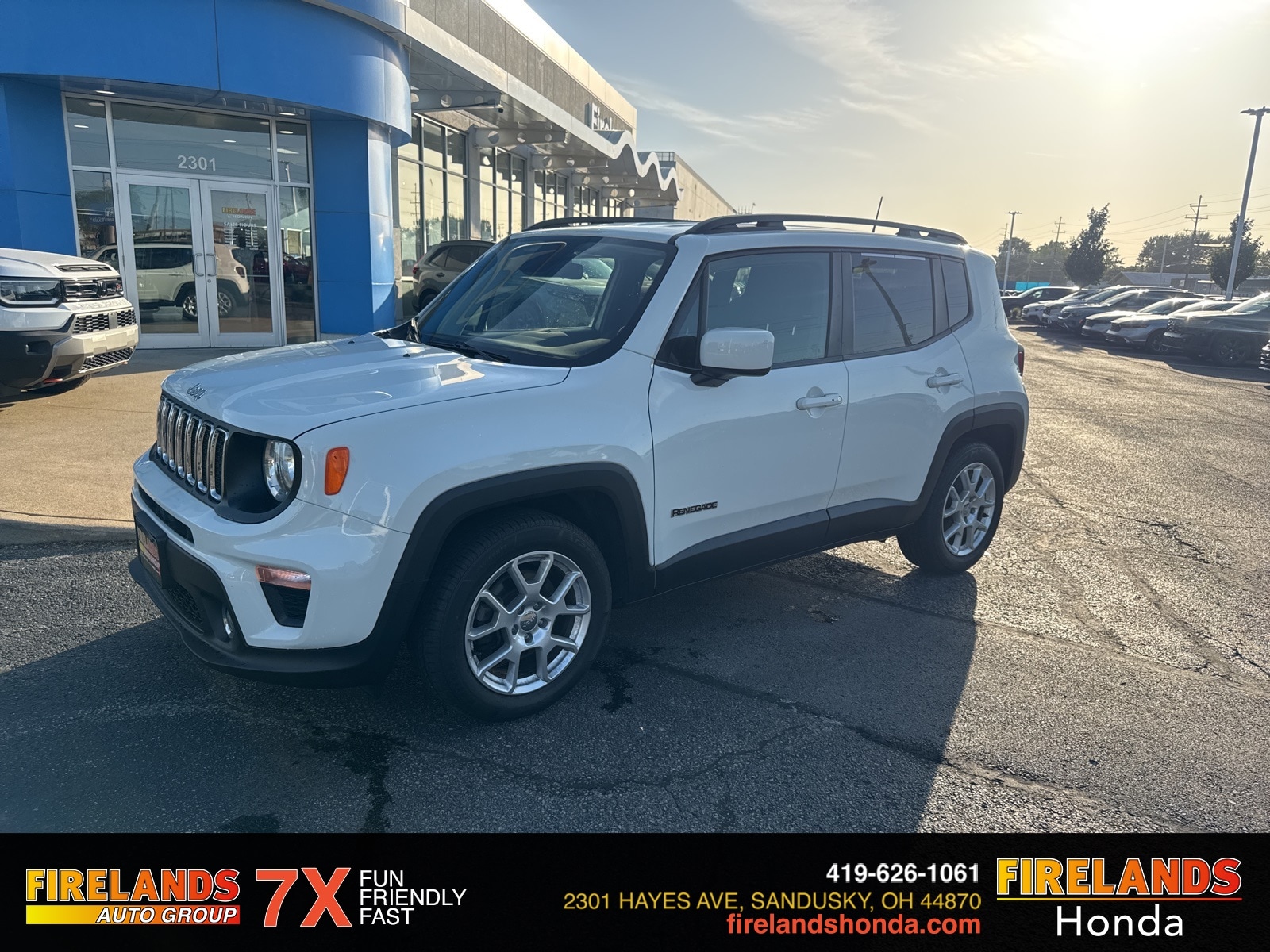 Used 2019 Jeep Renegade Latitude with VIN ZACNJABB3KPK87559 for sale in Sandusky, OH