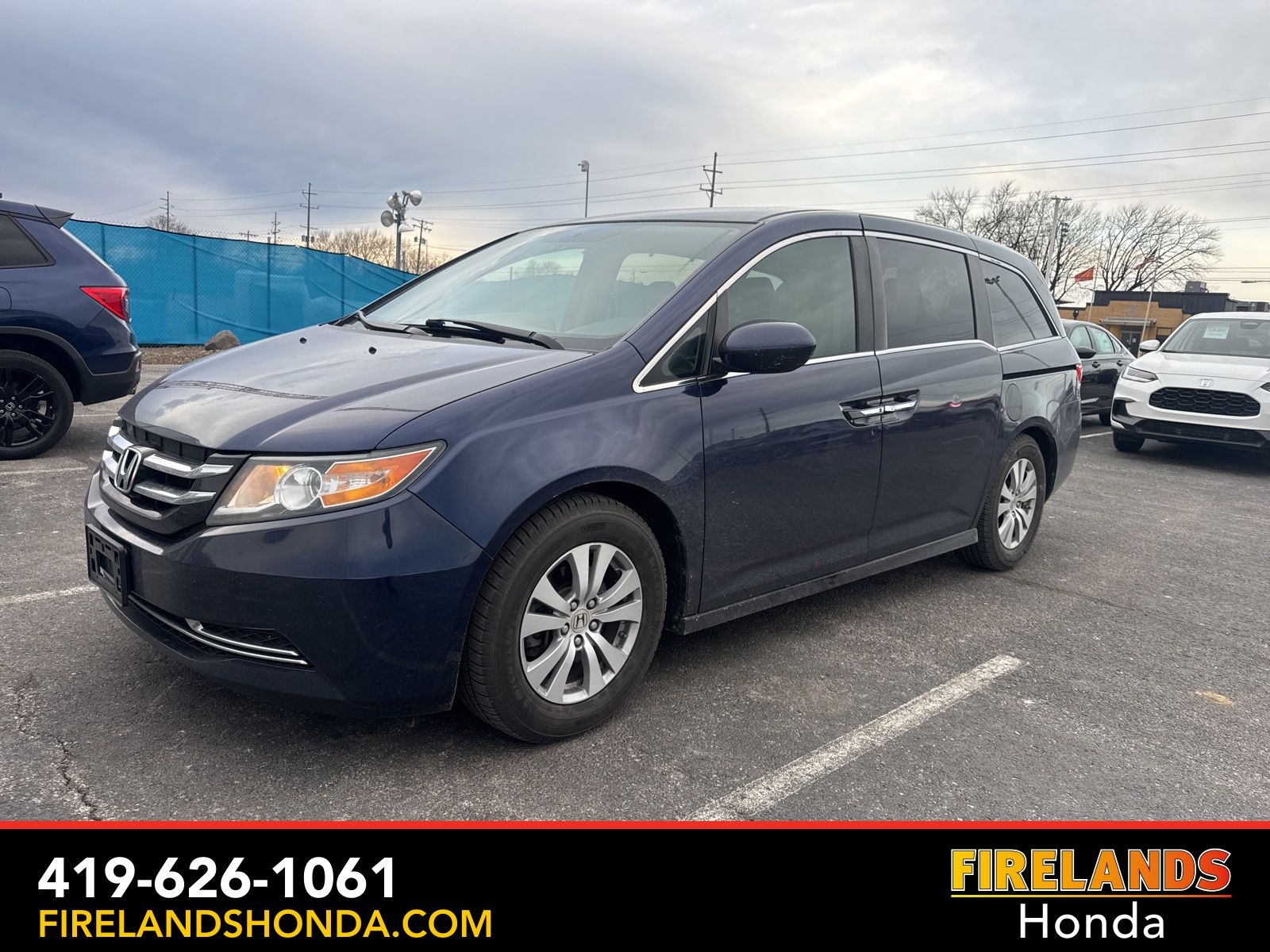 Used 2014 Honda Odyssey EX with VIN 5FNRL5H42EB116862 for sale in Sandusky, OH