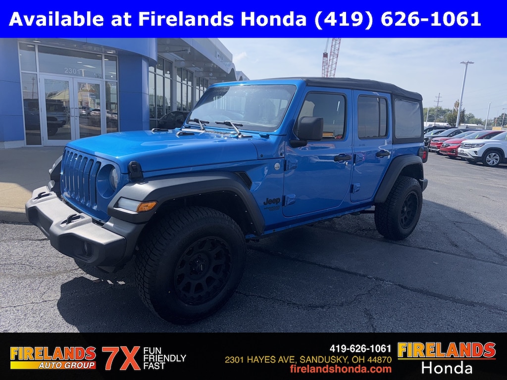 Used 2021 Jeep Wrangler Unlimited Sport SUV