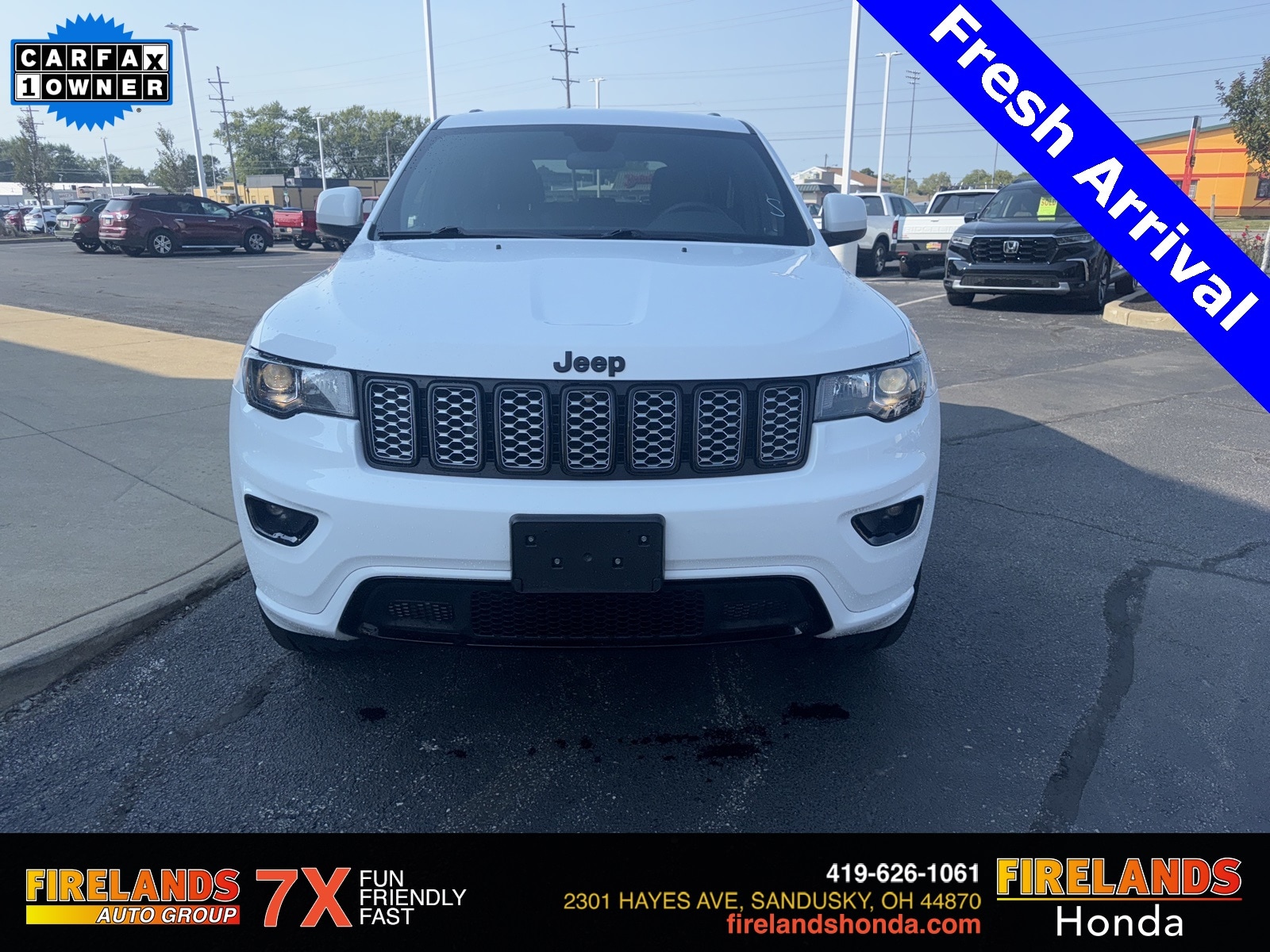 Used 2021 Jeep Grand Cherokee Laredo X with VIN 1C4RJFAGXMC530788 for sale in Sandusky, OH