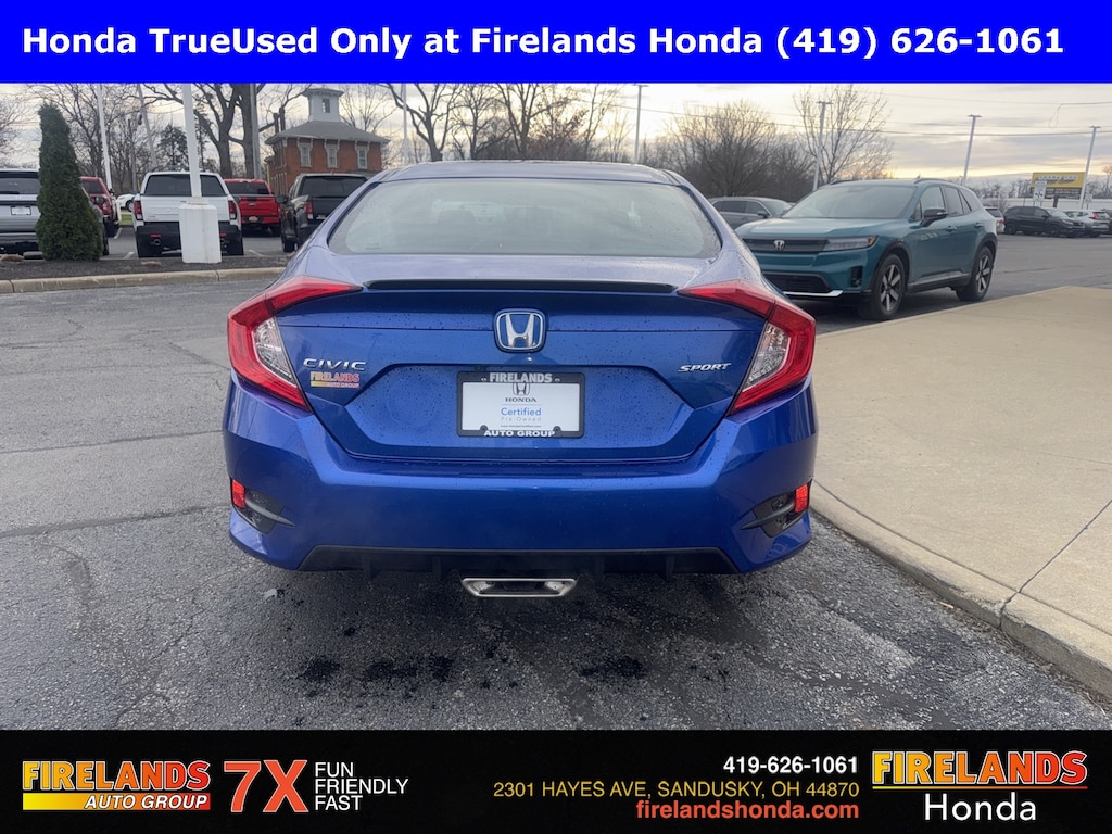 Certified 2020 Honda Civic Sport Sedan