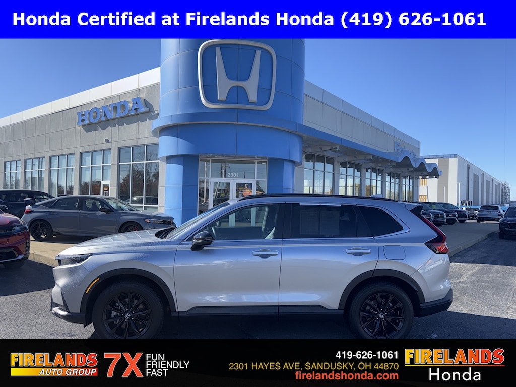 Certified 2025 Honda CR-V Hybrid Sport-L SUV