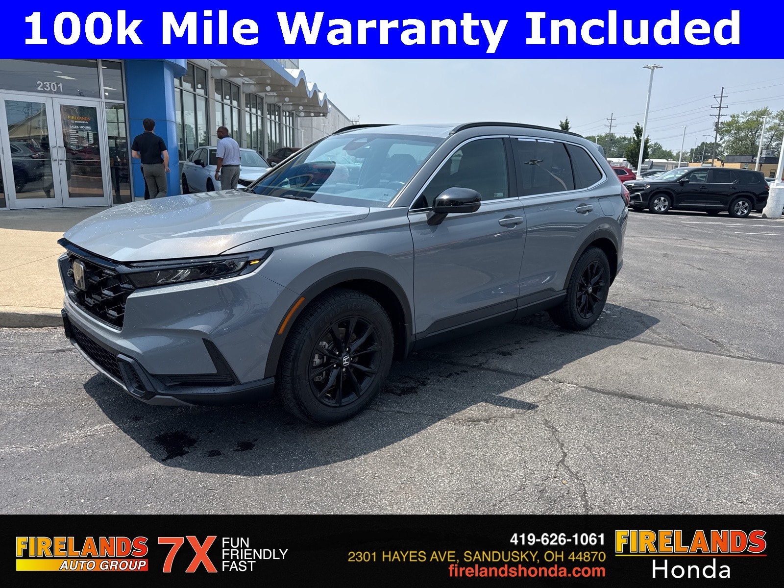 Certified 2024 Honda CR-V Sport with VIN 7FARS6H51RE010009 for sale in Sandusky, OH