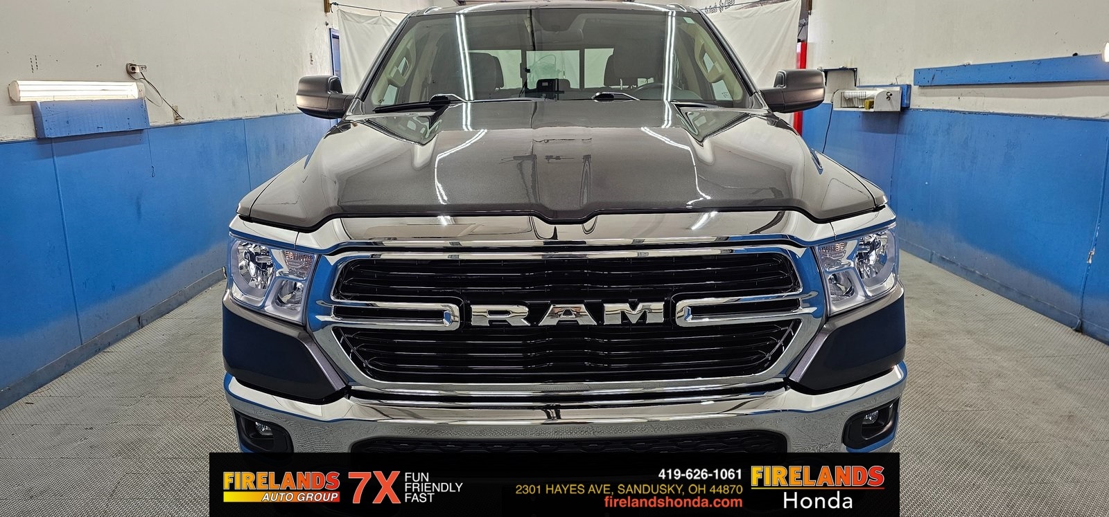 Used 2019 RAM Ram 1500 Pickup Big Horn/Lone Star with VIN 1C6SRFFT3KN794959 for sale in Norwalk, OH