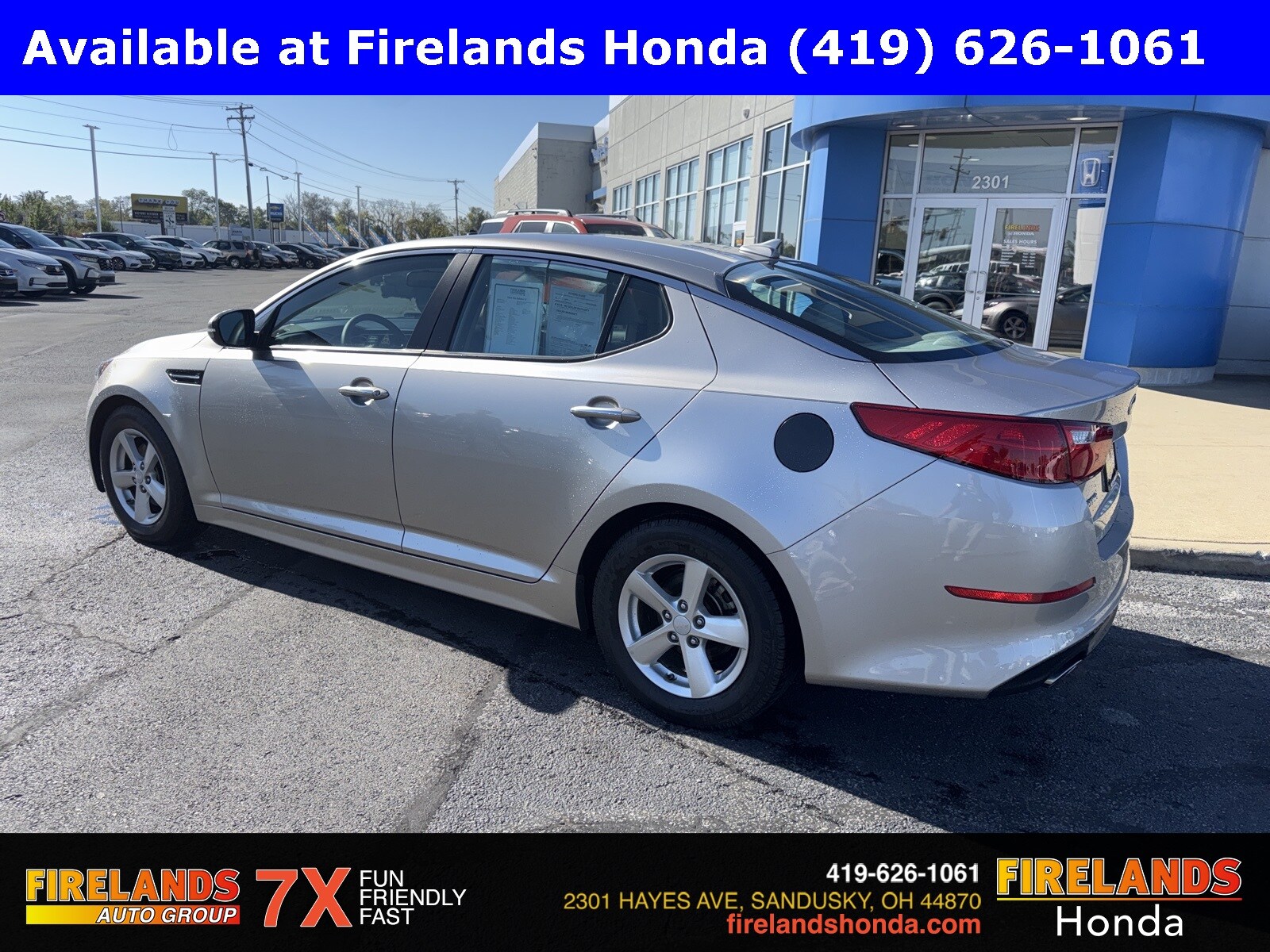 2015 Kia Optima LX photo 3