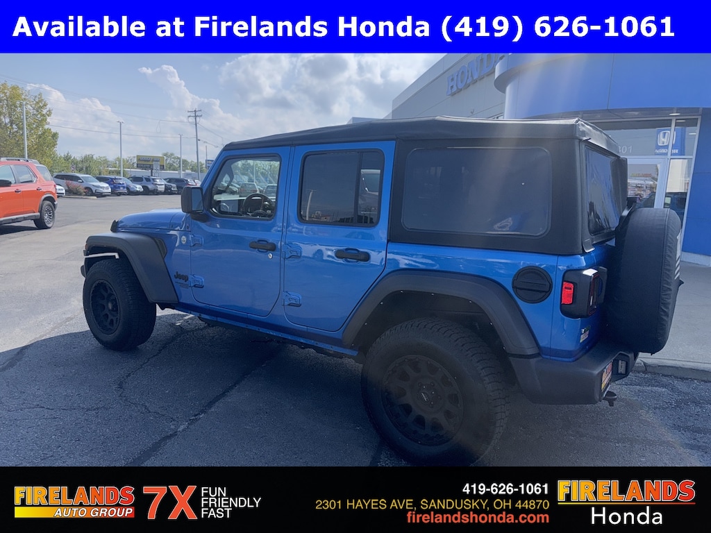 Used 2021 Jeep Wrangler Unlimited Sport SUV