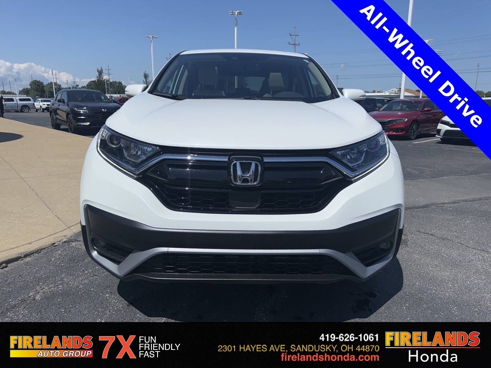 Used 2020 Honda CR-V EX-L with VIN 2HKRW2H88LH667238 for sale in Sandusky, OH