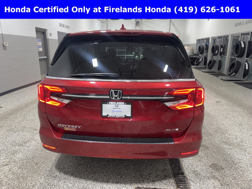 Certified 2023 Honda Odyssey Elite Van