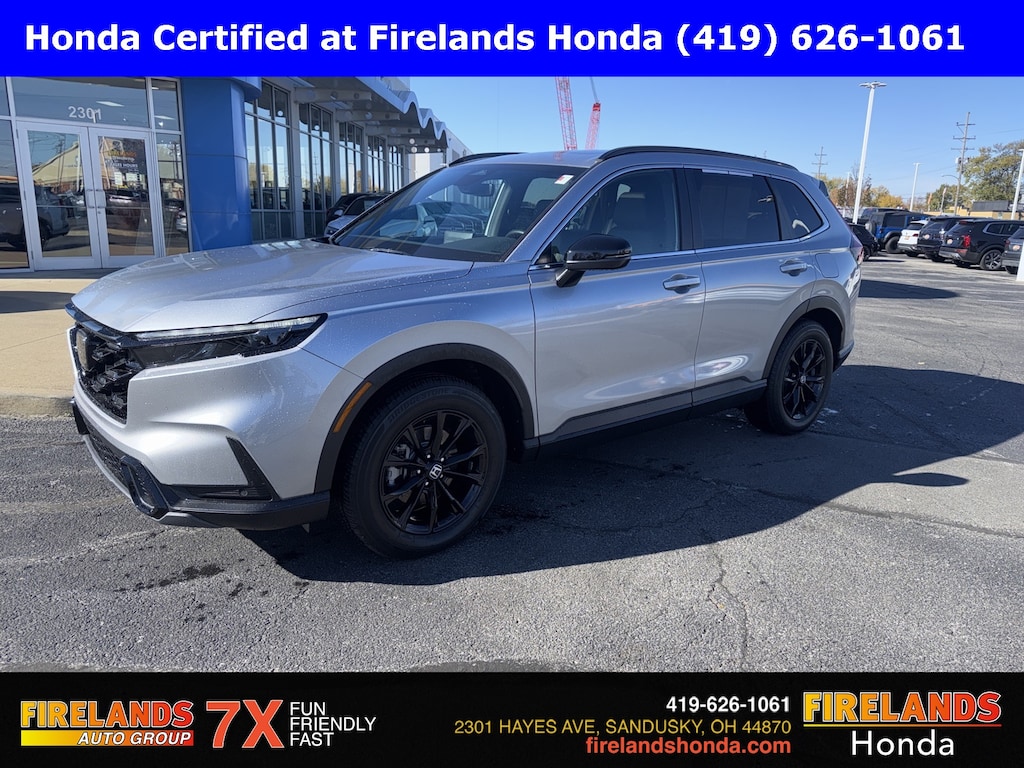 Certified 2025 Honda CR-V Hybrid Sport-L SUV