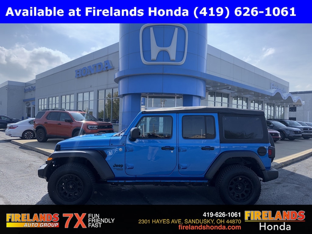 Used 2021 Jeep Wrangler Unlimited Sport SUV