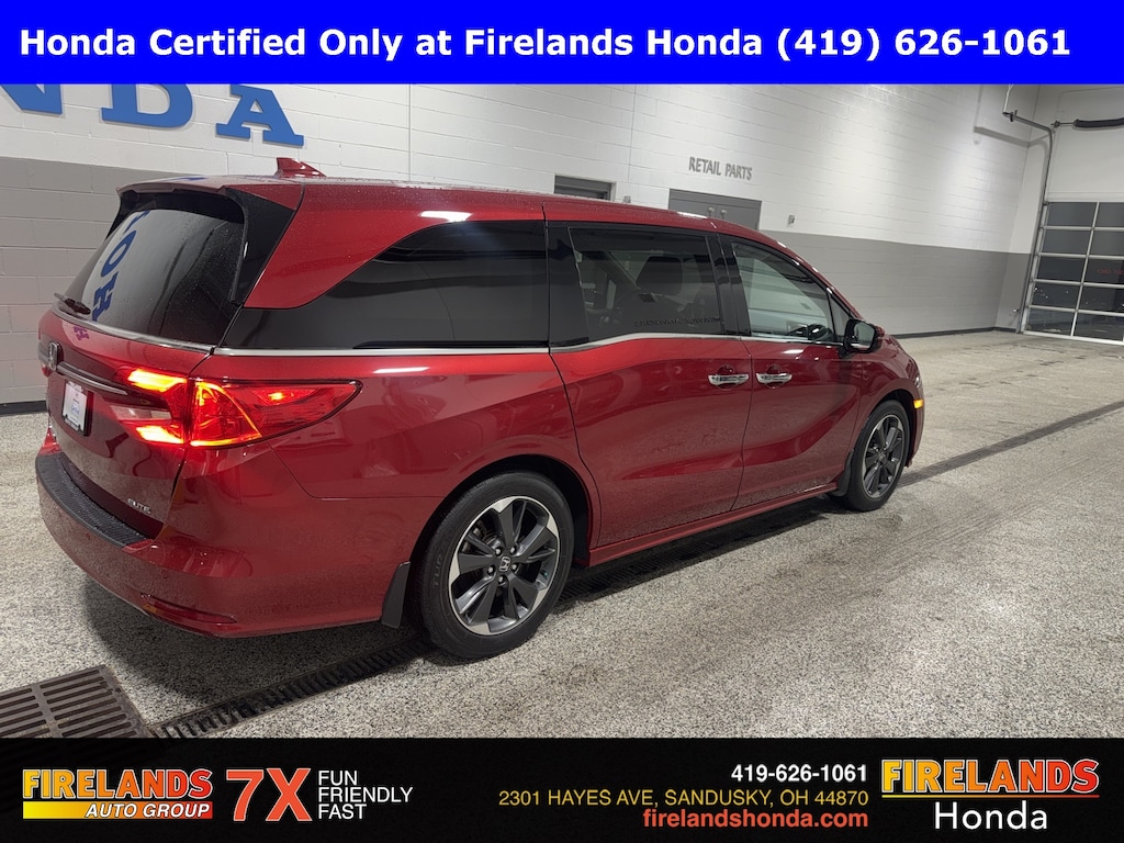 Certified 2023 Honda Odyssey Elite Van