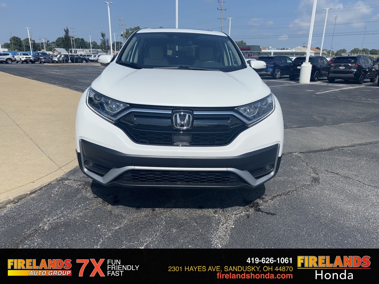 Used 2022 Honda CR-V EX with VIN 7FARW2H51NE040148 for sale in Sandusky, OH